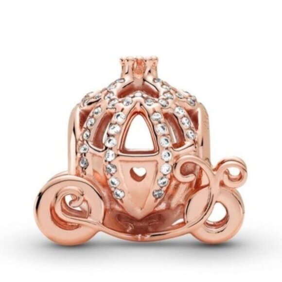 Pandora Disney Cinderella Sparkling Carriage Charm - Picture 1 of 3